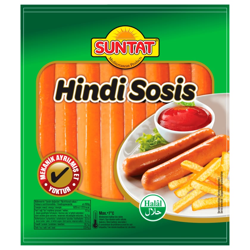 Suntat Hindi Sosis Truthahnwurst 400g